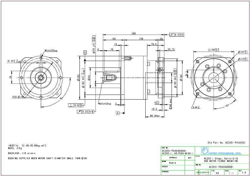 AE205 ø 1 ӱ .